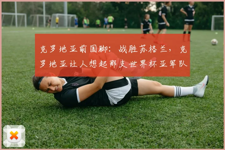 克罗地亚前国脚：战胜苏格兰，克罗地亚让人想起那支世界杯亚军队